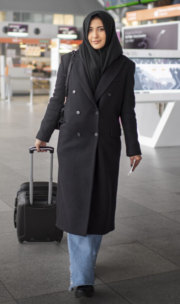 Winter outfits for women for travel in 2025.